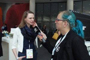Lina Timm vom Medialap Bayern im Interview