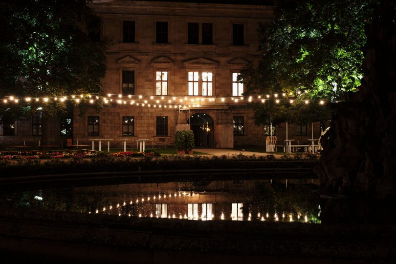 Brunnen, Schloßgarten, Erlangen, Schloßgartenfest