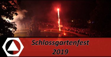 Schlossgartenfest, Video, FAU, Erlangen, Feuerwerk